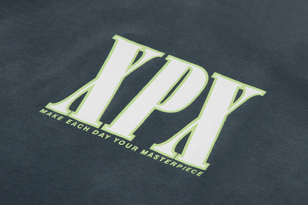 XPX BIG BLOCK LOGO GREY LONG SLEEVE TEE